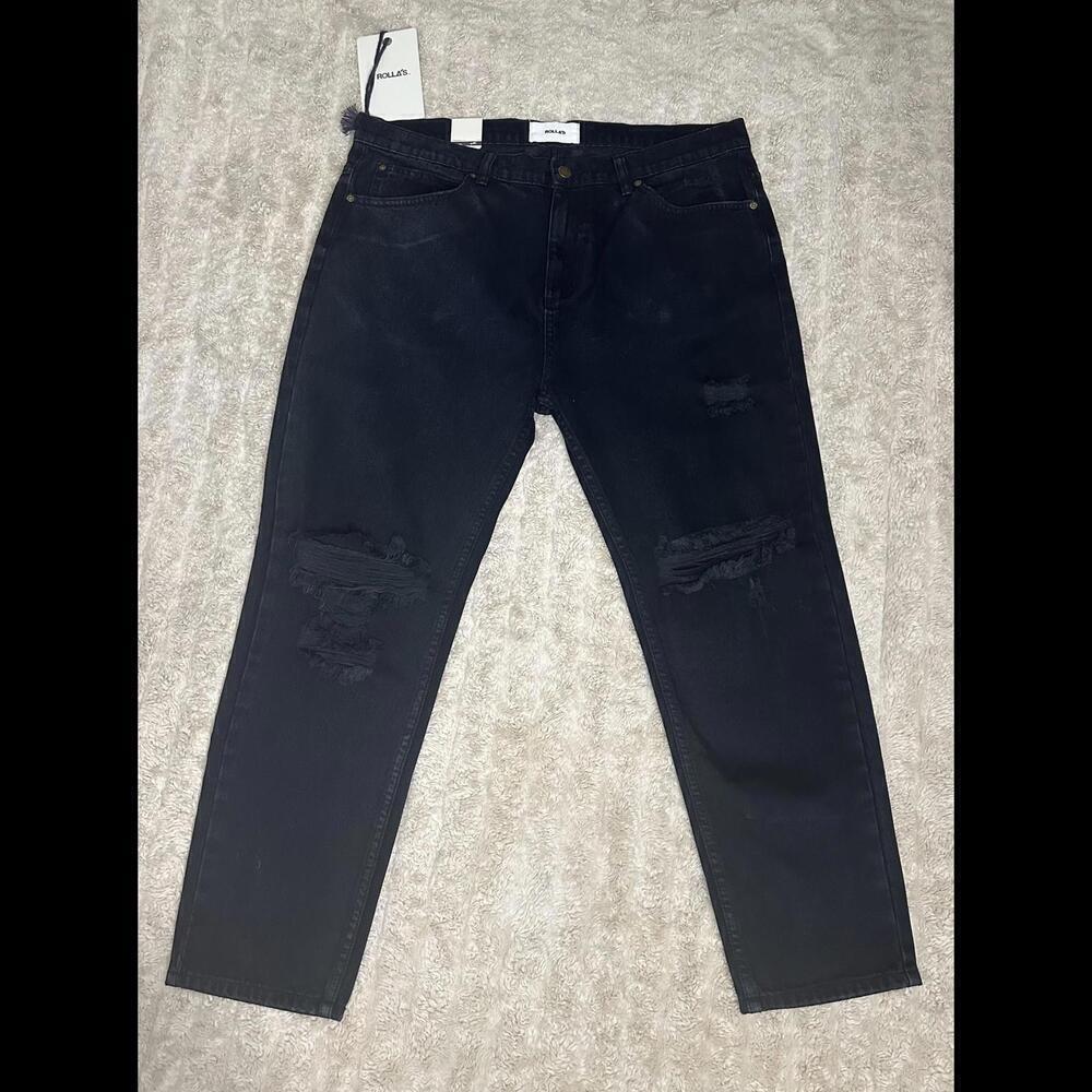 Rolla's Stubs Slim Short Leg jeans Size 36x32